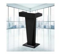 Podium de qualité supérieure - Lutrin multifonction moderne pour salles de classe, bureaux et restaurants - Design élégant café et biseau pour une prise de parole et des présentations efficaces en
