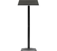 Podium en acrylique à poser au sol - lutrin d'angle réglable pour église, école, bureau et événements oraux