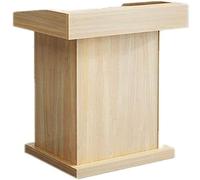 Podium en acrylique transparent pour école, mariage, église, conférence, débat, pupitre de présentation professionnelle, design durable et élégant