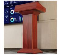 Podium en bois durable - Lutrin polyvalent pour prise de parole en public, services religieux, enseignement en classe, hôtes de restaurant et conférences de bureau - Solution de présentation idéale