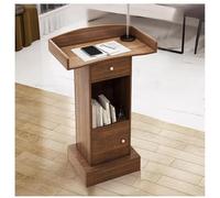 Podium en bois pour église, bureau, école et conférence. Table à chaire inclinée pour réunions et événements. Modèle A3 et Ele Design