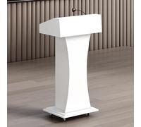 Podium en bois pour lutrin, base lourde pour église, salle de classe, conférences d'enseignants, conférences, discours de mariage, hauteur réglable
