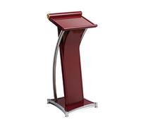 Podium en métal acrylique, lutrin mobile avec lecture large, bureau professionnel pour écoles - Support de présentation portable pour événements et conférences