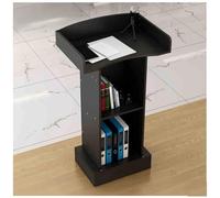 Podium incliné en bois pour église, bureau, école et conférence, table de chaire portable pour événements et discours