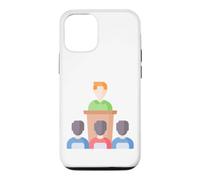 Podium Lutrin Discours Conférence Débat Chaire Oratoire Coque pour iPhone 12/12 Pro