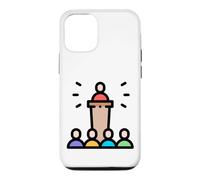 Podium Lutrin Discours Conférence Débat Chaire Oratoire Coque pour iPhone 12/12 Pro