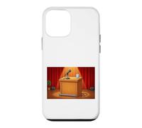 Podium Lutrin Discours Conférence Débat Chaire Oratoire Coque pour iPhone 12 Mini