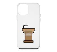 Podium Lutrin Discours Conférence Débat Chaire Oratoire Coque pour iPhone 12 Mini