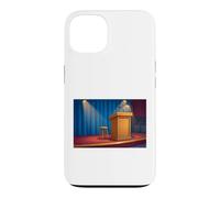 Podium Lutrin Discours Conférence Débat Chaire Oratoire Coque pour iPhone 13