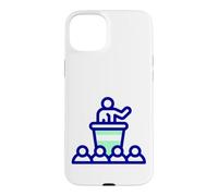 Podium Lutrin Discours Conférence Débat Chaire Oratoire Coque pour iPhone 15 Plus