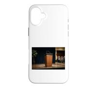 Podium Lutrin Discours Conférence Débat Chaire Oratoire Coque pour iPhone 16 Plus