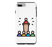 Podium Lutrin Discours Conférence Débat Chaire Oratoire Coque pour iPhone 7 Plus/8 Plus