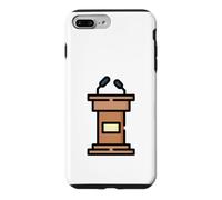 Podium Lutrin Discours Conférence Débat Chaire Oratoire Coque pour iPhone 7 Plus/8 Plus