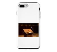 Podium Lutrin Discours Conférence Débat Chaire Oratoire Coque pour iPhone 7 Plus/8 Plus