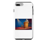 Podium Lutrin Discours Conférence Débat Chaire Oratoire Coque pour iPhone 7 Plus/8 Plus