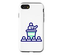 Podium Lutrin Discours Conférence Débat Chaire Oratoire Coque pour iPhone SE (2020) / 7/8