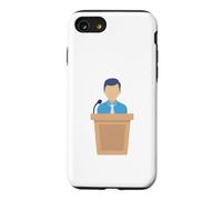 Podium Lutrin Discours Conférence Débat Chaire Oratoire Coque pour iPhone SE (2020) / 7/8