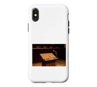 Podium Lutrin Discours Conférence Débat Chaire Oratoire Coque pour iPhone X/XS