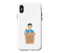 Podium Lutrin Discours Conférence Débat Chaire Oratoire Coque pour iPhone X/XS