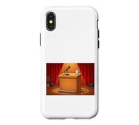 Podium Lutrin Discours Conférence Débat Chaire Oratoire Coque pour iPhone X/XS