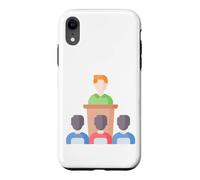 Podium Lutrin Discours Conférence Débat Chaire Oratoire Coque pour iPhone XR