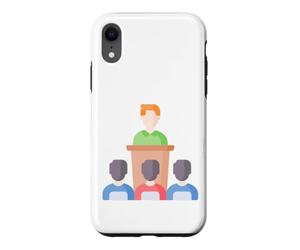 Podium Lutrin Discours Conférence Débat Chaire Oratoire Coque pour iPhone XR