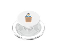 Podium Lutrin Discours Conférence Débat Chaire Oratoire PopSockets PopGrip pour MagSafe