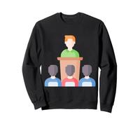 Podium Lutrin Discours Conférence Débat Chaire Oratoire Sweatshirt