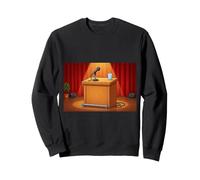 Podium Lutrin Discours Conférence Débat Chaire Oratoire Sweatshirt