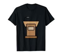 Podium Lutrin Discours Conférence Débat Chaire Oratoire T-Shirt