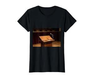 Podium Lutrin Discours Conférence Débat Chaire Oratoire T-Shirt Graphique avec Valeur