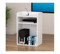 Podium mobile réglable pour églises et événements, pupitre multifonction pour salles de classe, bureau de réception en teck, au sol, idéal pour les mariages et les présentations