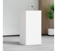 Podium pliable portable avec rangement - Parfait pour les présentations événements et prise de parole en public Hauteur réglable Léger pour un transport facile