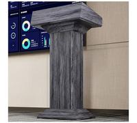 Podium polyvalent en bois pour conférences, église, bureau, réception, conférence, table d'enseignement et support de débat