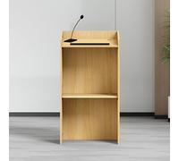 Podium portable en bois - Plateforme de lecture pliable pour pupitre d'église - Idéal pour les cours, conférences, mariages - Design durable et élégant