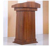 Podium portable en bois pour enseignants, chaire d'église et pupitre de conférence, bureau de réception multi-usage pour restaurants et hôtels, table de discours multimédia pour présentations et