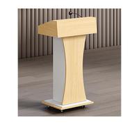 Podium portable en bois pour présentations - le pupitre de conférence Idéal pour le bureau, l'école, l'église et les événements - Polyvalent, facile à utiliser, présentoir pour tout événement