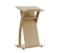 Podium portable pour conférences, auditoriums, séminaires, écoles et mariages. Hauteur réglable, design léger et durable pour un transport facile