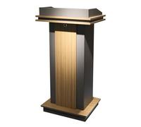 Podium portable pour enseignants d'église et présentations professionnelles, support de lutrin de table réglable pour discours, événements et prise de parole en public, léger et facile à transporter