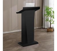Podium portable pour la maison, le bureau, la salle de classe, idéal pour les présentations, les conférences en public et les réunions, hauteur réglable, design léger