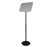 Podium portable sur pied avec hauteur réglable et surface inclinée, lutrin mobile pour églises, salles de classe, conférences, mariages et plus encore