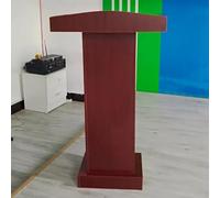 Podium rétro robuste pour églises et écoles - Support de bienvenue pour cérémonies de serment et présentations - Utilisation polyvalente n'importe où