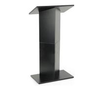 Podiums en bois pour discours de conférence portable et amovible Podium vertical au sol Bureau de réception