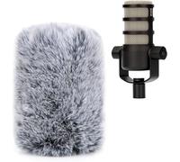 PodMic Bonnette Micro Anti Vent,Mousse Micro en Fourrure Anti Pop Professionel Filtre Anti-Pop en Fourrure Compatible avec Microphone Rode PodMic PodMicUSB par