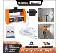 Podofo 155 ° Lampe d'angle transparente pour polissage mural, outil auxiliaire pour améliorer la performance de la finition de la peinture et l'adhérence au mur, accessoire pour outil électrique Tool
