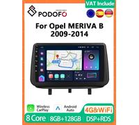 Podofo 4G CarPlay Android Radio For Opel Meriva B 2009-2014 Car Multimedia Player 2din GPS Stereo Head Unit Intelligent System 2G+64G CarPlay