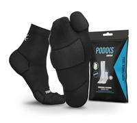 PODOKS® Chaussettes Fasciite Plantaire Homme et Femme | Chaussettes de Compression avec Tissu Coolmax | Rembourrage Stratégique et Séparation du Gros Orteil
