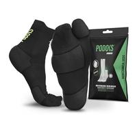 PODOKS® Chaussettes Running PRO Homme et Femme | Compression Sportive et Rembourrage Ciblé | Soulage la fasciite plantaire | Adaptées au Padel, Trail et Tout Sport