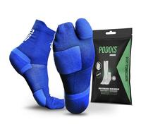PODOKS® Chaussettes Running PRO Homme et Femme | Compression Sportive et Rembourrage Ciblé | Soulage la fasciite plantaire | Adaptées au Padel, Trail et Tout Sport
