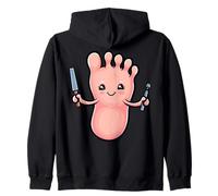 Podologie Médecin du Pied Podologie Chirurgien Pieds Expert Sweat à Capuche